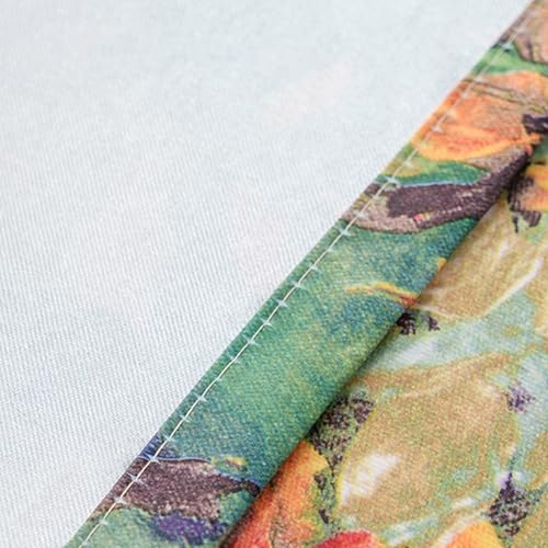 Nappe de cuisine anti-tache motif floral en polyester pour en finir avec les lavages difficiles - 4
