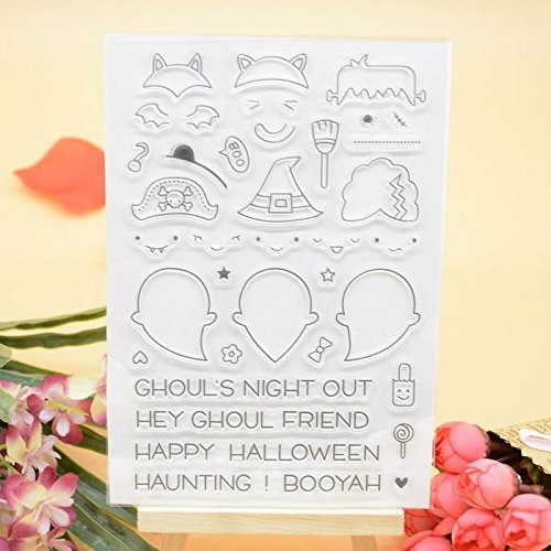 Welcome To Joyful Home Stempel-Set – 4 Transparente Stempel Für Karten & Scrapbooking, 11 X 16 Cm