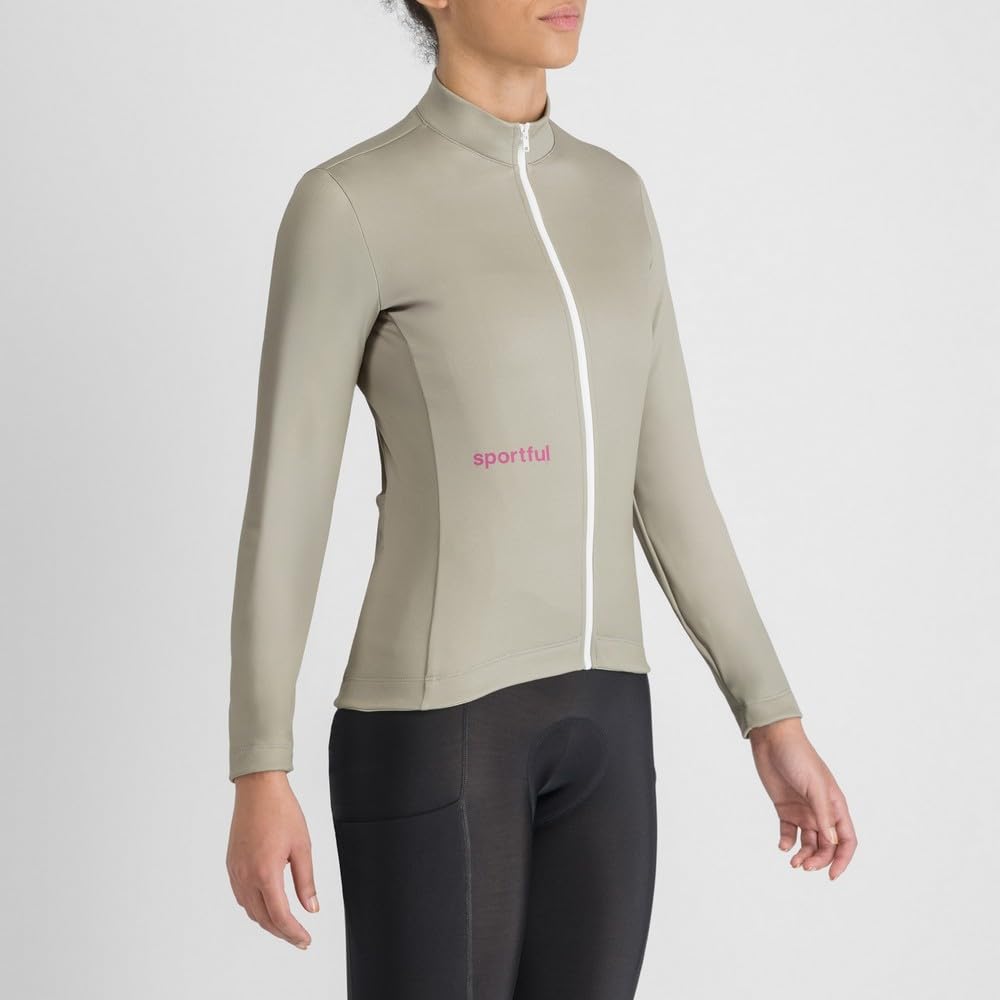 Sportful - Maglia termica a maniche lunghe, colore: Verde