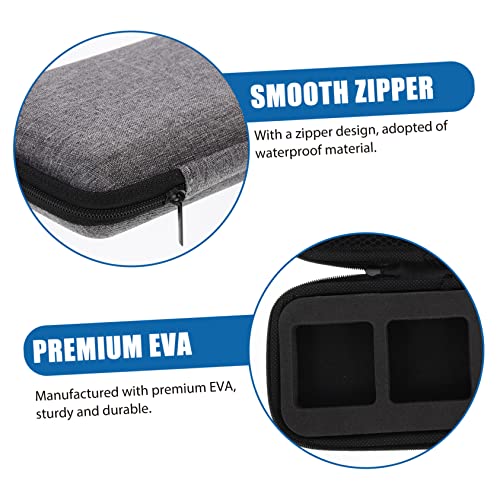 Supvox 2Pcs Microphone Storage Bag Dsl Cable Wireless Lavalier Microphones Portable Mic Cord Storage Case Wireless Lavalier Microphone Bag Microphone Carry Case Portable Cable Organizer #TOP5