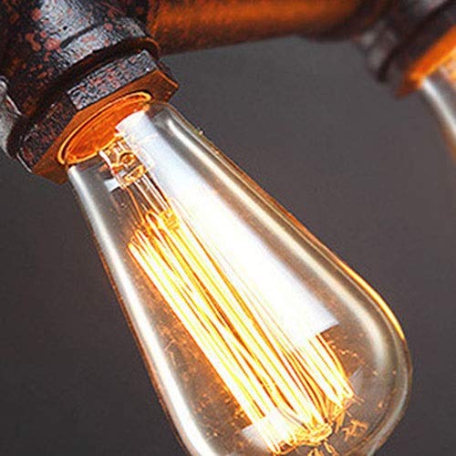 Machine Boutique Decorative Lighting 5 Lights Industrial V-intage Steampunk Pendant/Nostalgic Water Pipe Chandelier Lighting Furniture Restaurant Chandelier Nordic Lamp Modern Chandeliers steampunk buy now online