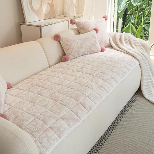 2�l�p�E3�l�p�E4�l�p�\�t�@�p����J�o�[�A�V�����_�炩���~���N�t���[�X������~�߃\�t�@�X���b�v�J�o�[�A�􂦂�R�[�i�[�Ƌ�v���e�N�^�[ Pink 90x240cm/35.43x94.49in