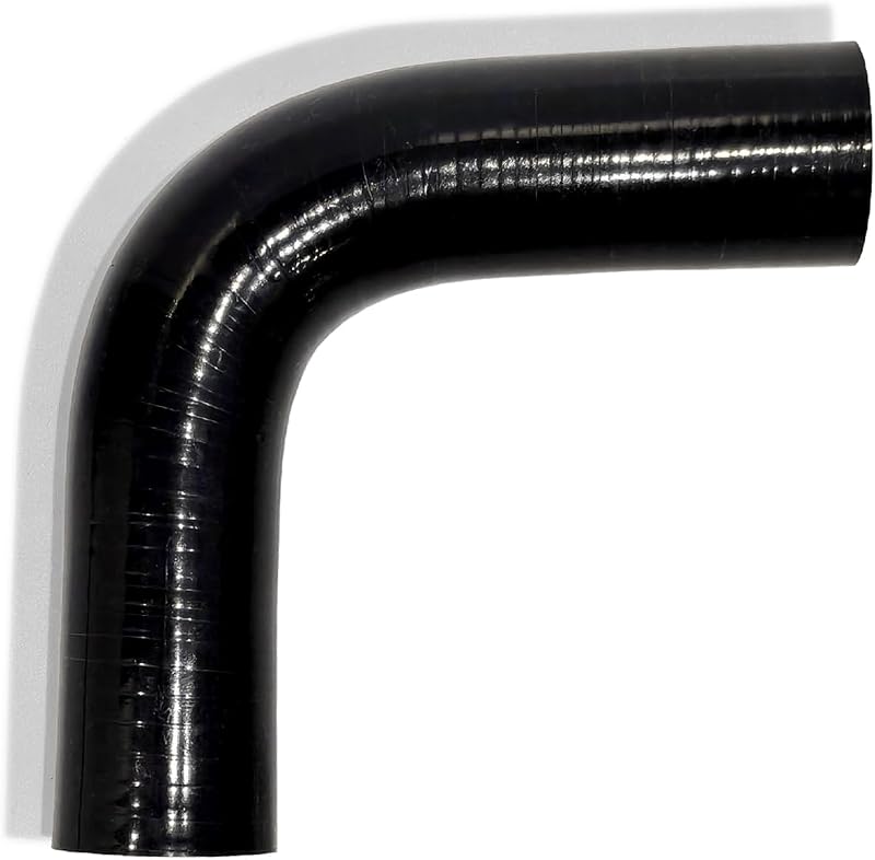Mangueira de silicone em cotovelo 90° LYHARNYX, diâmetro interno de 22 mm e perna de 10,2 cm – 1 unidade
