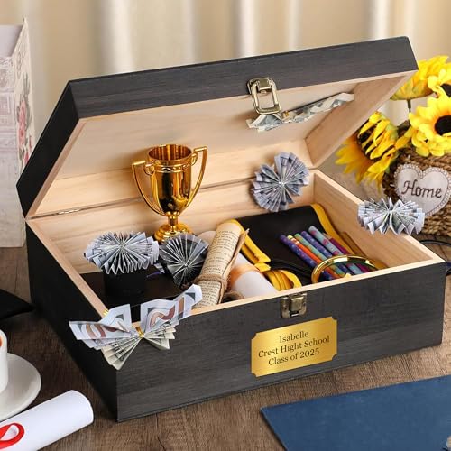 Image of Engraved Name Plates 2 inch x 4 inch Graduation Gifts Class of 2026 Custom Plaque Trophy Plates Engraved Name Plate Custom Engraved Plate Personalized Engraved Brass Plaque(Gold-1, 2x4 in)