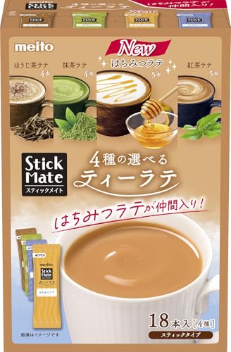 名糖産業 スティックメイトティーラテアソート18P