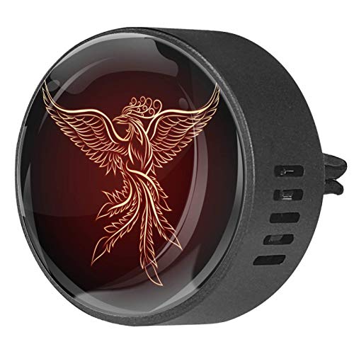 Phoenix 2 car aromatherapy diffusers for essential oils Glass crystal diffusers（5 fragrances to choose from）For adults children adolescents men and women Ocean Breeze