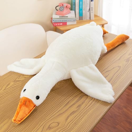 KATIMI 90cm Ente Gans Kuscheltier Groß: Ente Kuscheltier XXL,...