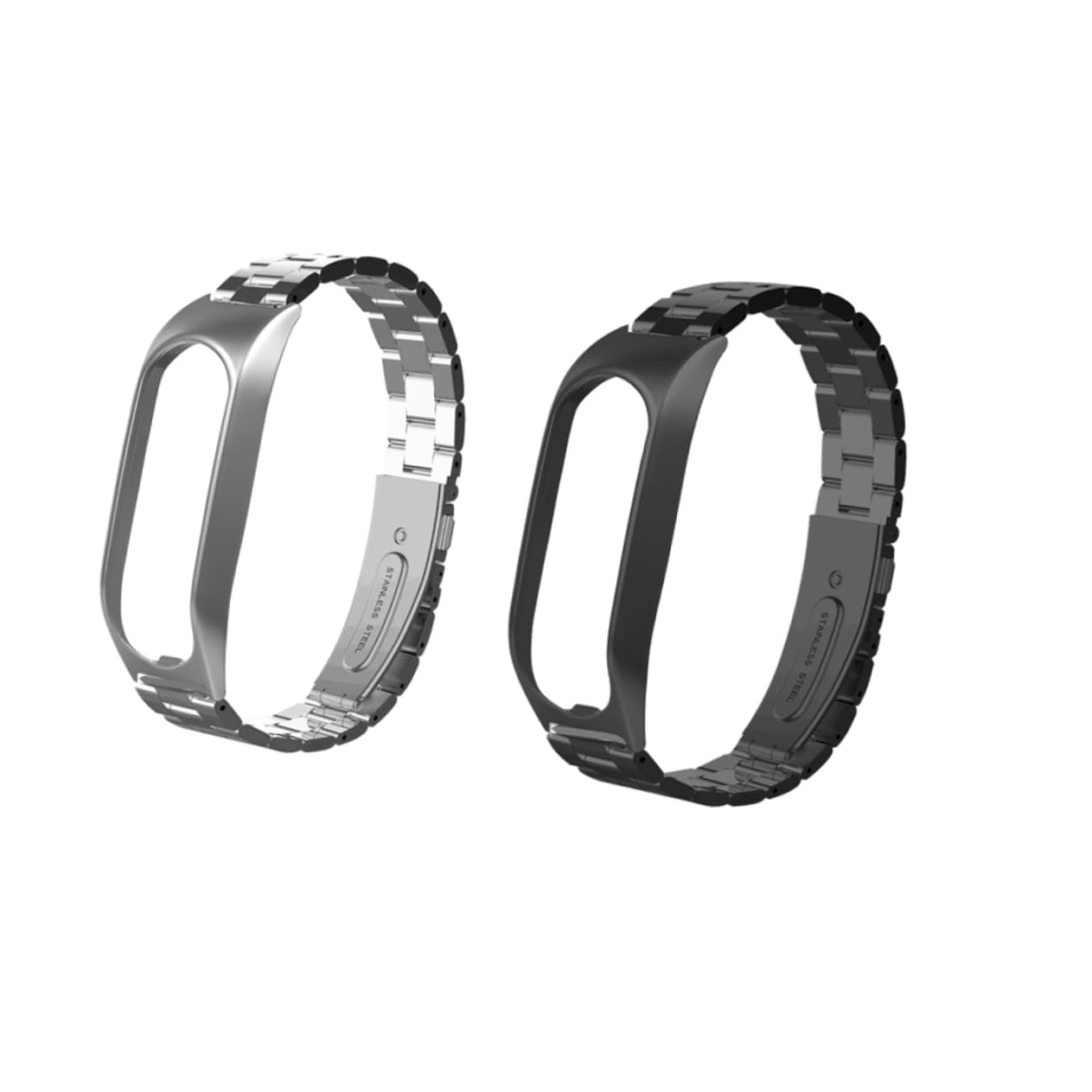 Gadpiparty 3 Uds Pulsera De Reloj Inteligente Correa De Metal Bandas De Metal Correas De Banda De Acero Pulsera Bandas De Cadena De Mano Correa De Reemplazo De a