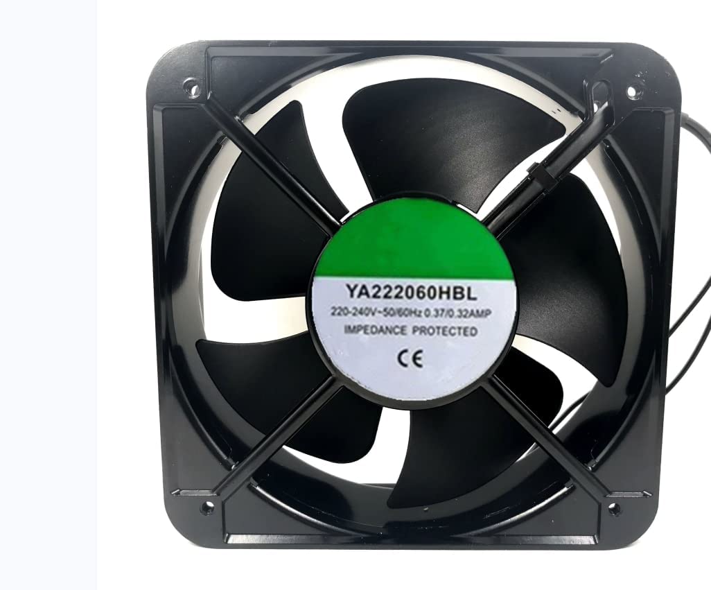 FCARUMIQP 220V 0.32A 22060 Cooling Fan 220X220X60mm