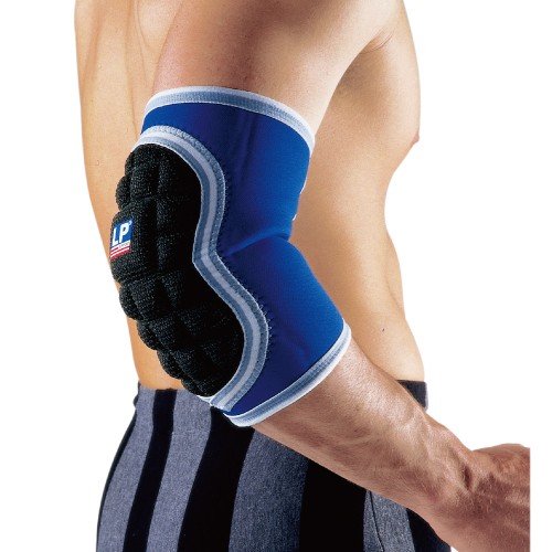 LP Support 761 elleboogbescherming - elleboogbeschermer - elleboogbandage voor volley- en handbal, blauw