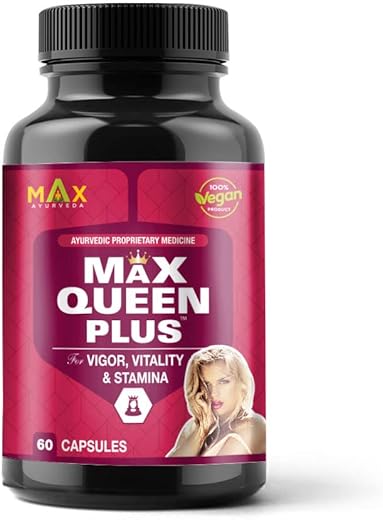 Max Ayurveda Queen Plus For Women – 60 Capsules