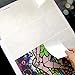 STAROAR 5D Diamond Painting - 60 pcs Pack of Release Paper 120x160mm Diamond Painting Cover Replacement