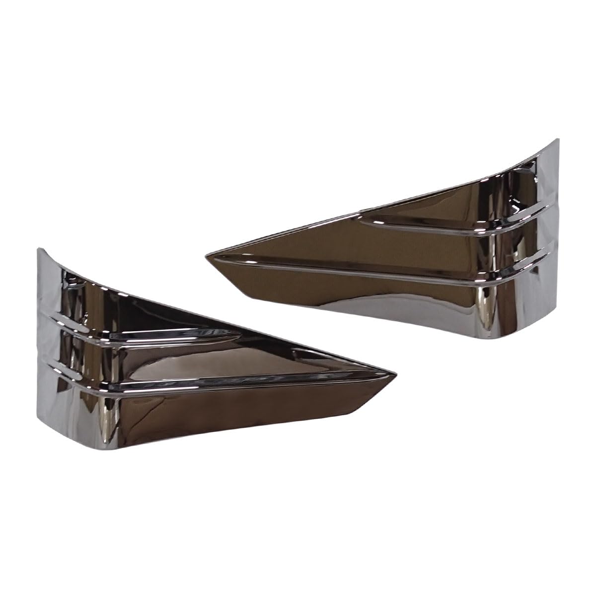 三菱ふそうスーパーグレート用 純正メッキクォーターガーニッシュ左右セット スーパーグレート 純正 メッキクォーターガーニッシュ左右