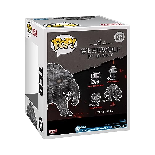 Funko POP! Super: Werewolf By Night, Man-Thing, Werewolf By Night, Collectable Vinyl Figure, Gift Idea, Official Merchandise - Image 3