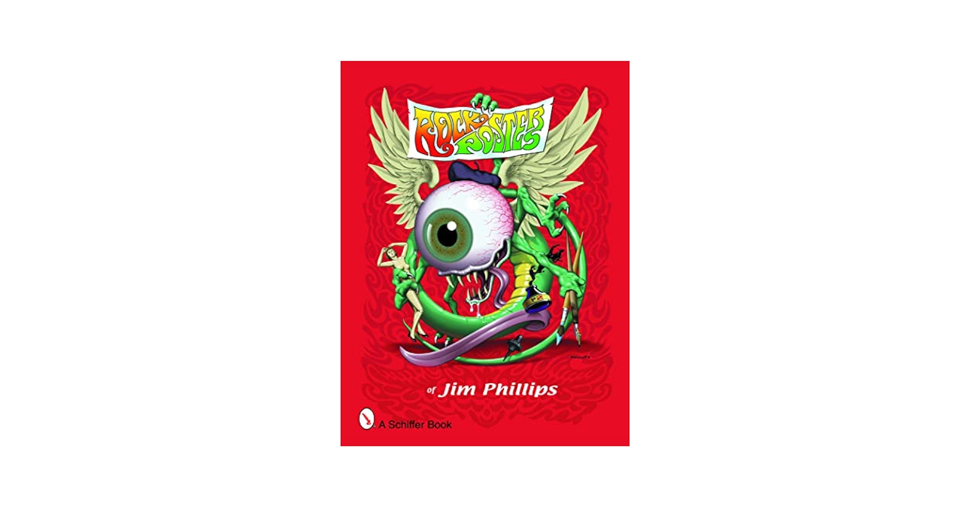 早い者勝ち　絶版　ROCK POSTERS of Jim phillips 早い者勝ち 絶版 ROCK POSTERS of Jim phillips - メルカリ