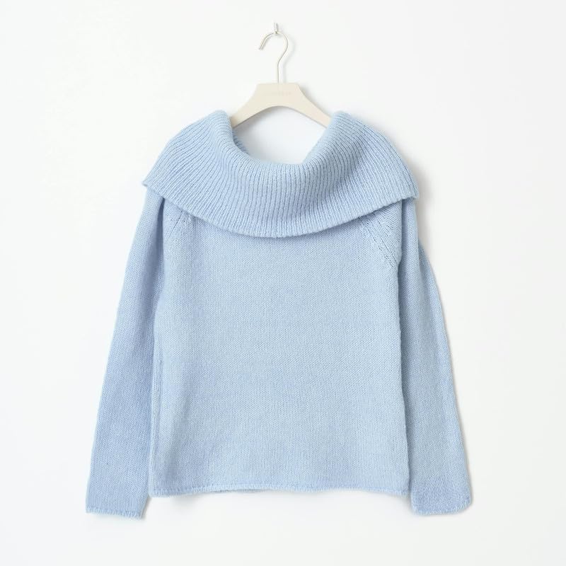 Image of Women Off The Shoulder Sweater Long Sleeve Ribbed Knit Top Y2k Pullover Sweaters Fall Going Out Streetwear