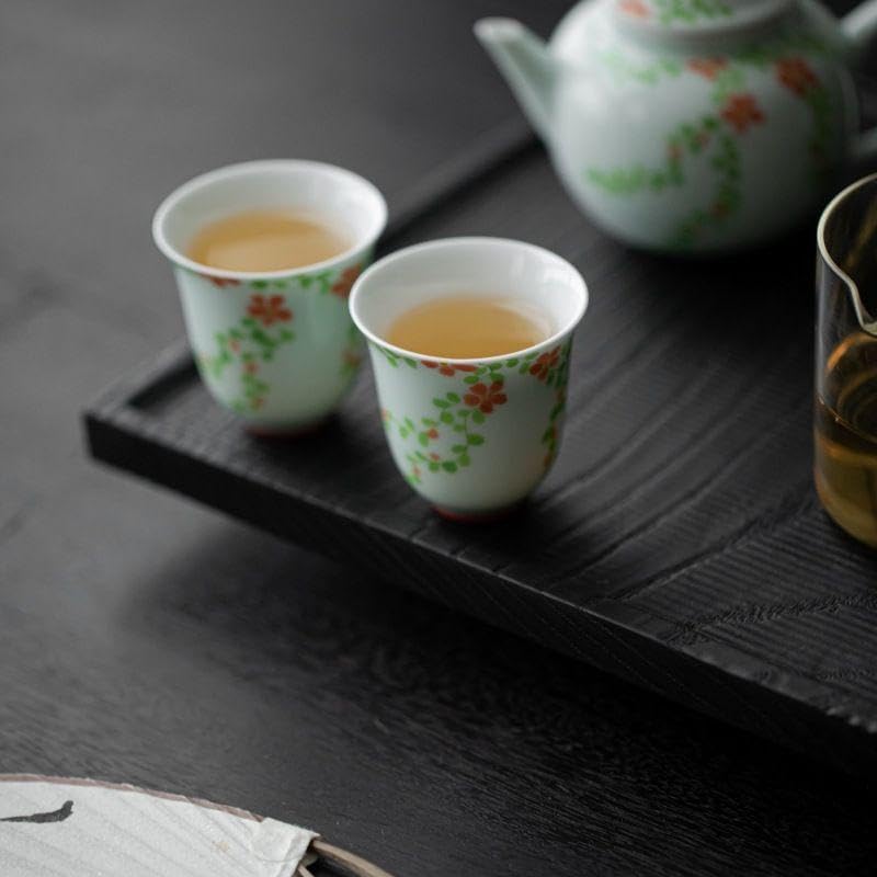 中国 景徳鎮 茶器セット紅彩万寿無疆紋の急須カバーです です