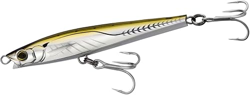 Yo-Zuri R1452-HAJ: Hydro Monster Shot (S) 125Mm 5", Bronce bronce,Verde (Green Mackerel),Sardina