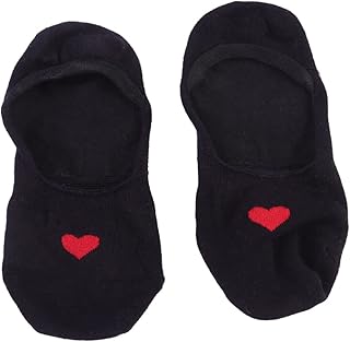 Healifty Boat Socks Socks Women Shallow Mouth Socks Ultra Low Socks Shallow Socks Black Low Cut Miss Practical Ankle Socks Women Cotton Anti- Socks Short Socks Women Women Socks
