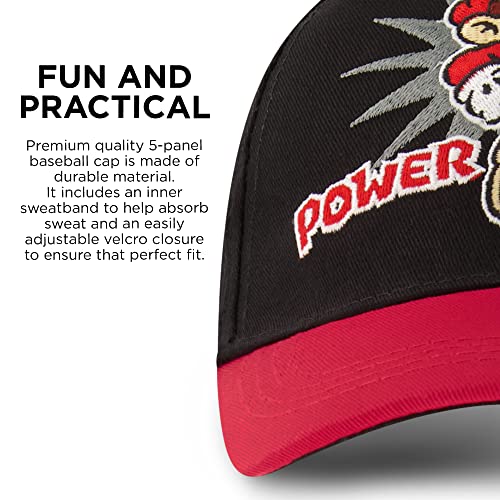 Nintendo Baseball Cap, Super Mario Adjustable Kids Hat For Ages, Black, Little Boy Age 4-7 #TOP3