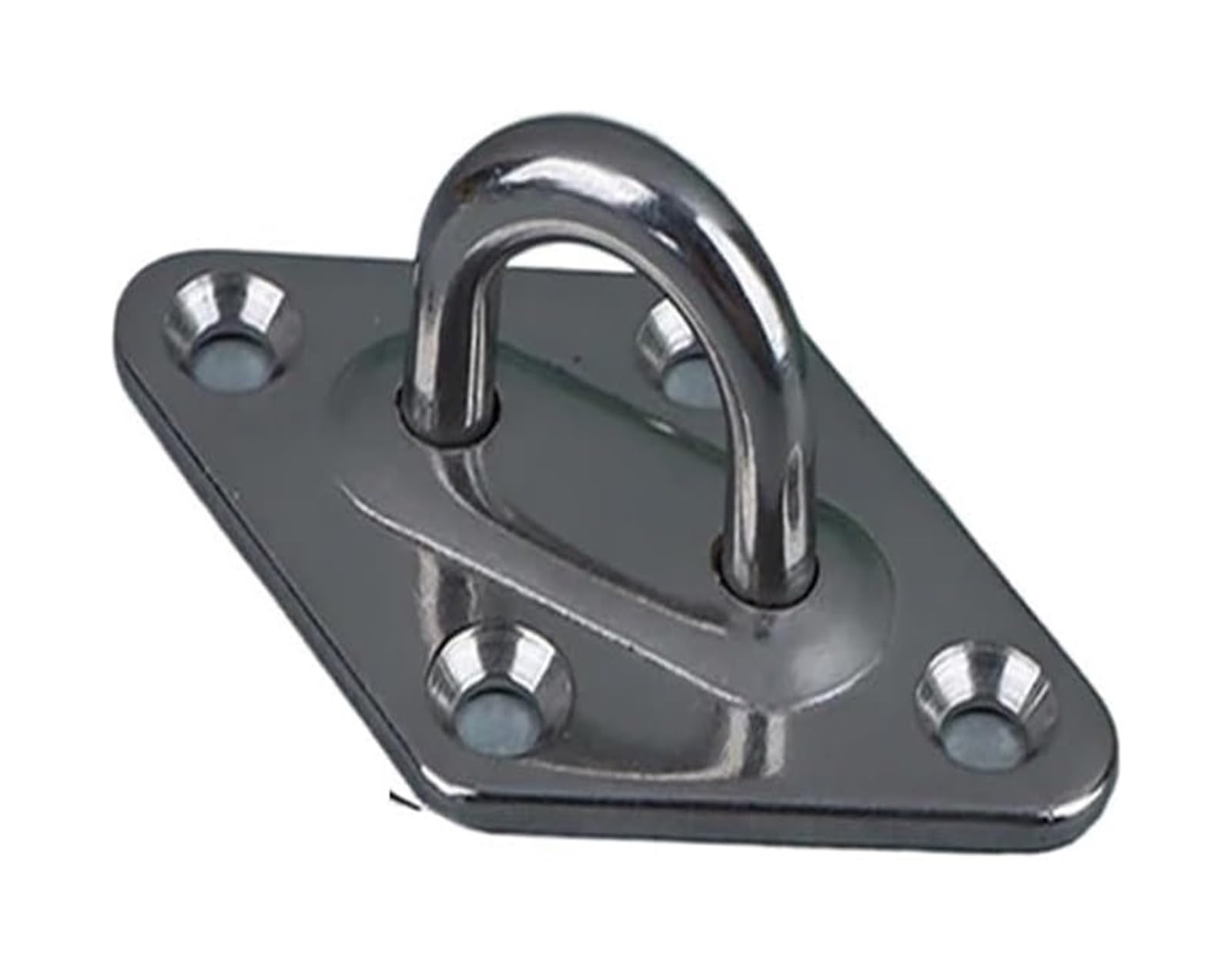 NIUSABOU Stainless Steel Eye Pad Plate, Hammock Hooks M5 M6 M8 M10 304 Stainless Steel Ceiling Wall Mount