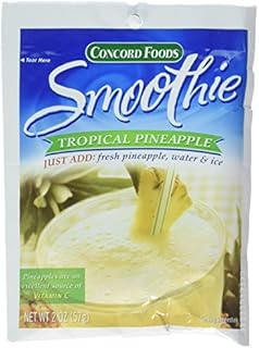 Concord Pineapple Smoothie Mix, 2 -Ounce (Pack of 6)
