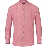wiesnkönig strickjacke  Wiesnkönig Herren Lasse Trachtenhemd, Rot (Rot 200), X-Large