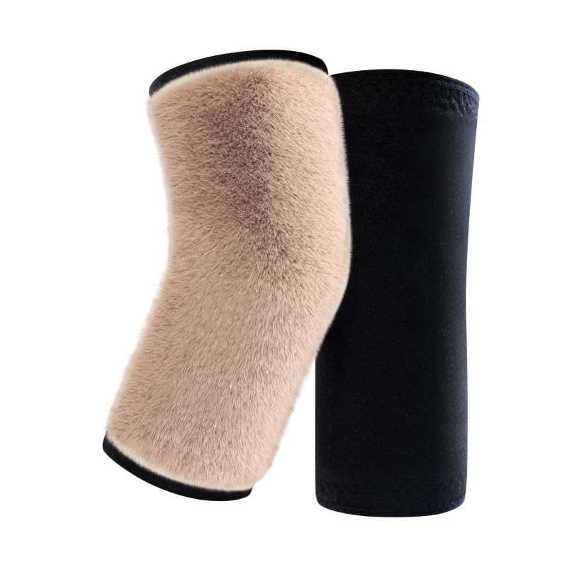 Knee Protection Warmth Cashmere Leg Guards for Men Women