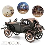 Classic Car Gifts for Men, Unique Cool Birthday Gift Ideas, Vintage Car Decor for Room, Home, Office, Man Cave, Garage, Antique Scrap Metal Model Car Ornaments (M-2) - Image 3