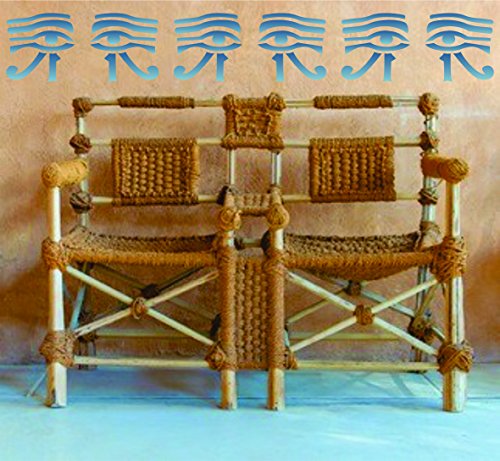 Pochoir égyptien réutilisable Oeil de Horus de meilleure qualité pour peinture