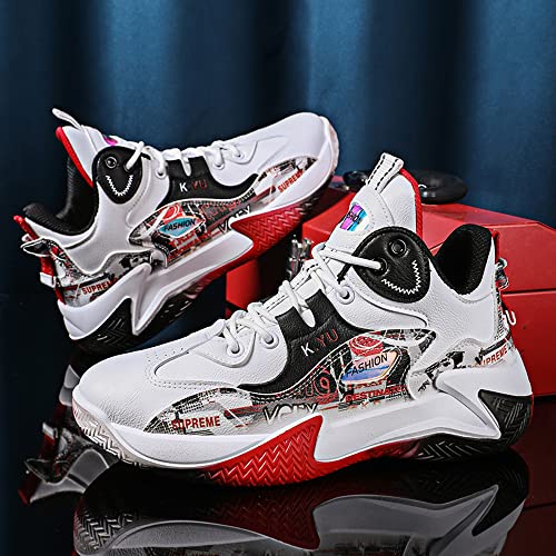 Adoff Männer Basketball Schuhe High-Top-Dämpfung Licht Anti-Skid AtmungsAktive Outdoor-Sportschuhe - Image 8