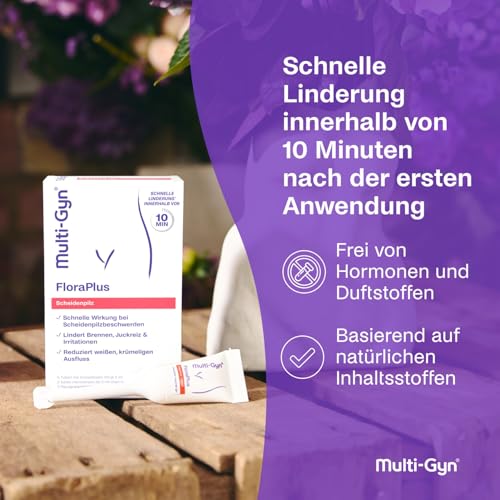 Multi-Gyn FloraPlus mit Milchsäure bei Scheidenpilzsymptomen, 5 Einzeldosen – Ansicht 4