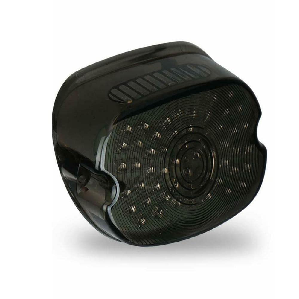 Riloer LED Smoke Tail Brake Light a basso profilo per Harley Dyna Road King glide bright