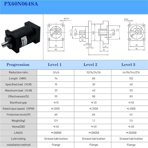 Réducteur planétaire PX60 pour automatiser l'atelier d'impression 3D - 7