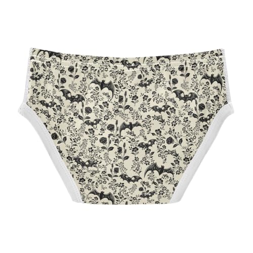 Boys' Exclusive Briefs Toddler Underwear 95% Combed Cotton Boxerbriefs 2T Bat Pattern Halloween 42