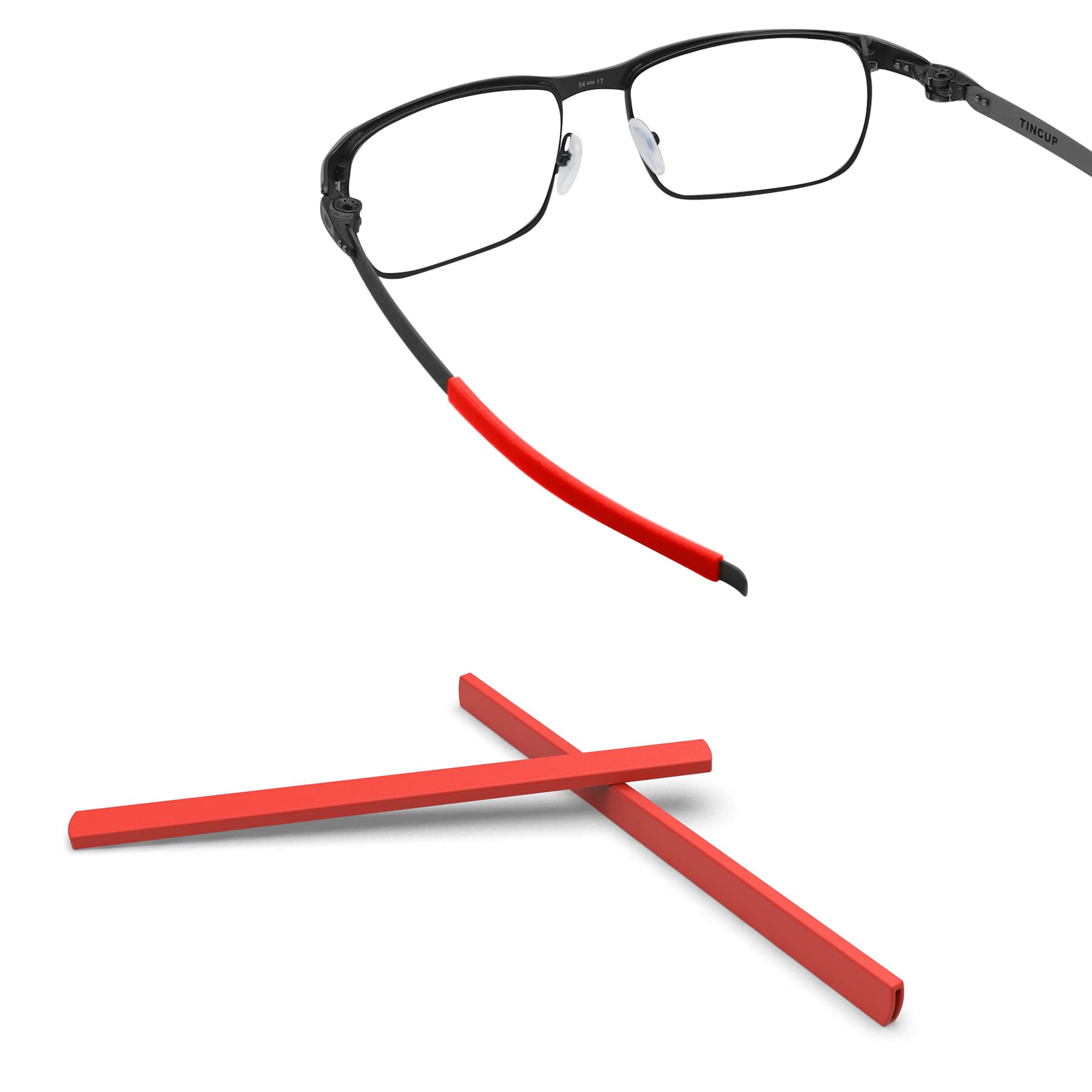 ThunderClap Earsocks Replacement for Oakley Wheel House Sunglasses - Red