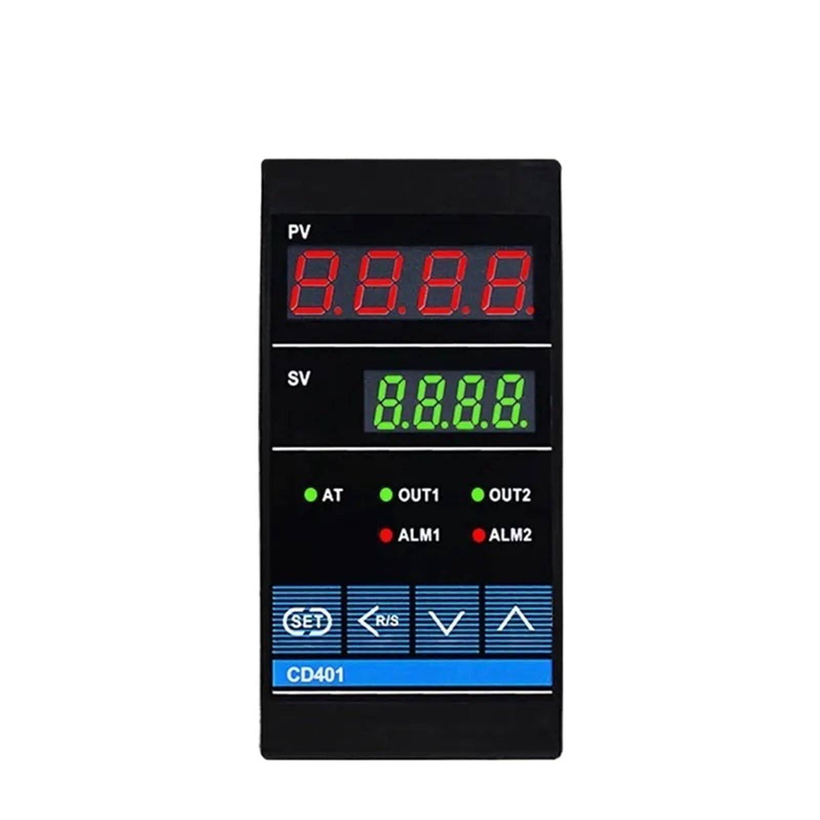 Controlador de temperatura PID RKC CD401 con salida rele SSR 8