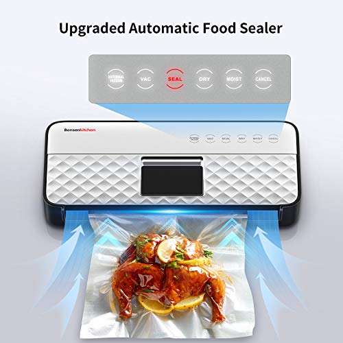 Bosenkitchen Vakuumiergerät Vollautomatisch Professioneller, 5-in-1 Vakuumierer für den Gewerblichen und Privaten… – Bild 3