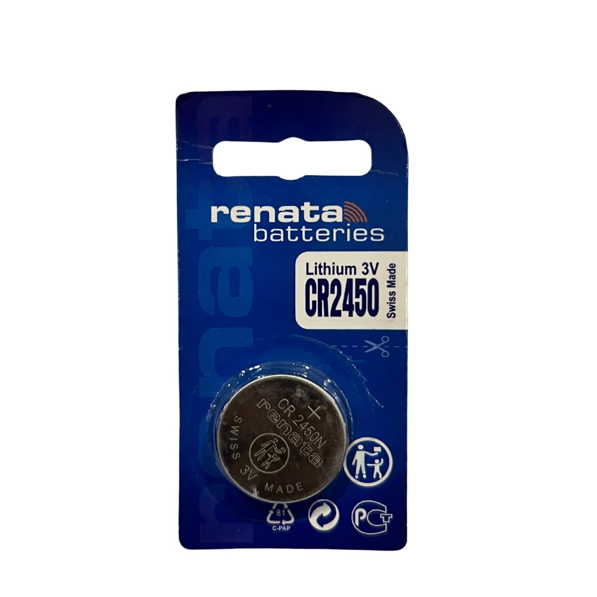 DEVICE OF URBAN INFOTECH Renata CR2450 Batteries - 3V Lithium Coin Cell Swiss Made CR 2450 Battery (CR2450, Pack of 1)-image-44