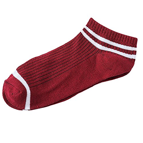 Rikay Unisex Stripe Casual Crew Socks Outdoor Multi Performance Hiking Trekking Walking Athletic Socks Sale Clearance