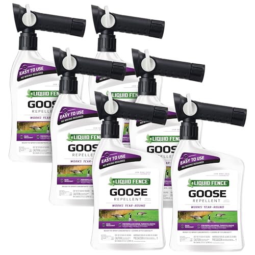 Liquid Fence Goose Ready to Use Concentrate Animal Repellent, 6 Pack