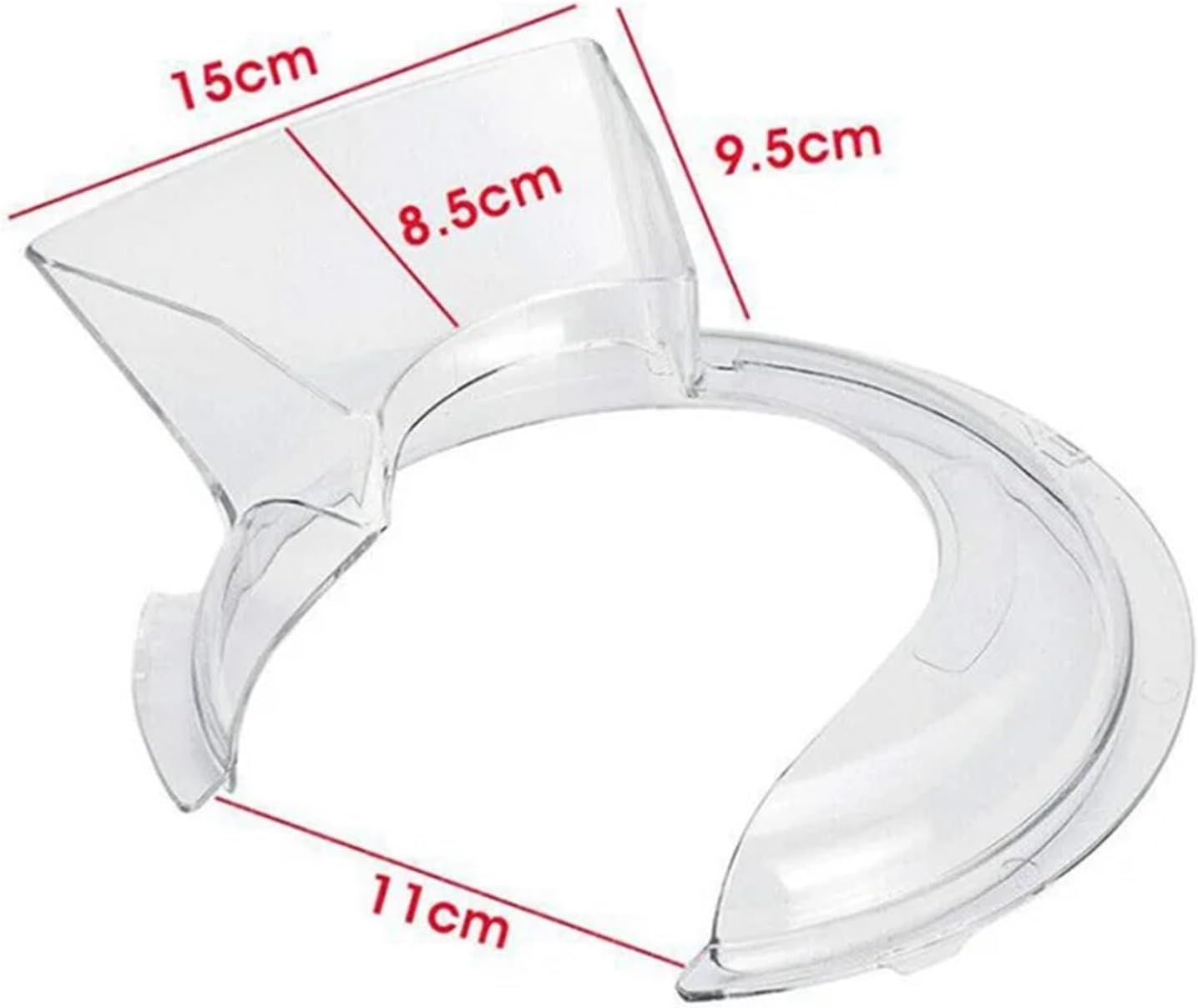 Compatible For Kitchenaid,4.5-5QT Tilt Head Stand Mixer,Pouring Shield Stainless Flat Beater