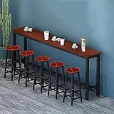 Table de comptoir : table de bar moderne et simple qui correspond à une variété de styles. Les couleurs claires donnent une atmosphère lumineuse et chaleureuse, tandis que les couleurs sombres donnent un charme rétro. Les deux couleurs sont très adaptées pour un style d'intérieur.