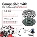 Clutch And Slave Kit With Pre-BClutch Master Cylinder and Line Assembly Compatible With Ranger B2300 B2500 B3000 1995-2011 2.3L L4 2.5L L4 3.0L V6 (Self Adjusting Plate; 07-116S)