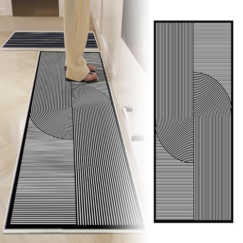 Tappeto Runner per Ingresso Camera da Letto Corridoio Cucina, Macchina Lavabile Loop Velluto Passatoia Cucina Tappeti Morbidi Non Scivolanti di Decorazione Domestica(#Modern5,45x120cm/1.5'x3.9') Tappeto Runner per Ingresso Camera da Letto Corridoio Cucina, Macchina Lavabile Loop Velluto Passatoia Cucina Tappeti Morbidi Non Scivolanti di Decorazione Domestica(#Modern5,45x120cm/1.5'x3.9')