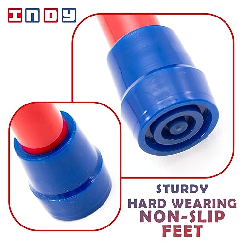 Indy - Steady Stelzen | Voll Verstellbare Und rutschfeste Stelzen Für Kinder Im Alter Von 7-12 Jahren Und Bis 50 kg Geeignet