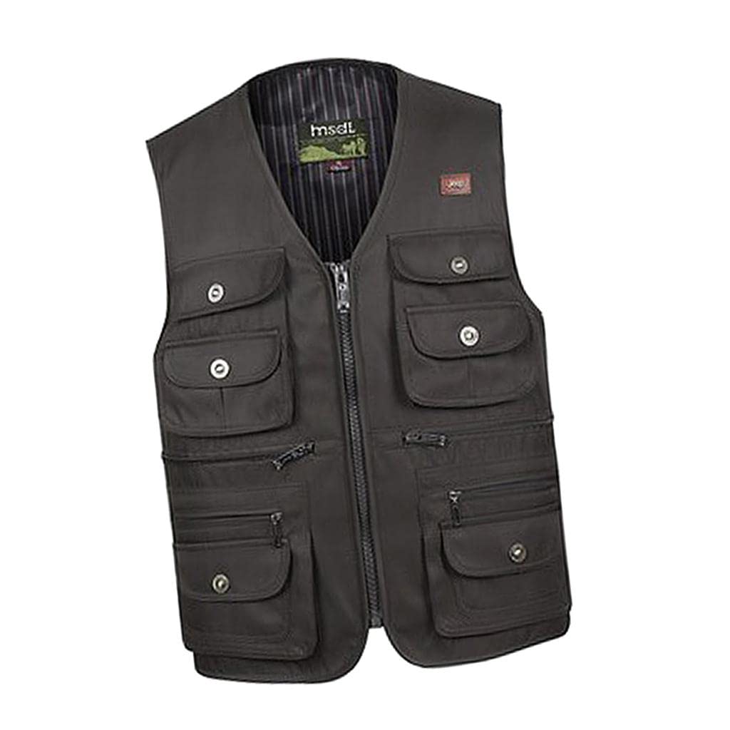 club bollywood CLUB BOLLYWOOD®Multi-Pocket Fishing Photography Waistcoat Jacket 3XL Green|Sporting Goods | Fishing | Clothing, Shoes & Accessories |s|1 Piece Mens Multi Pockets-picture-23