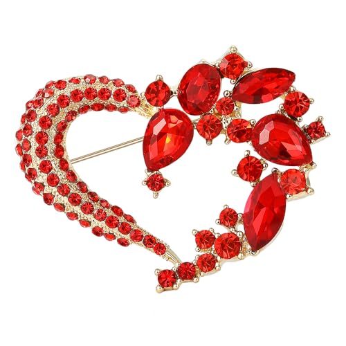 ���b�h Rhinesotne Love Heart �u���[�` �S�[���h ���� �n�[�g�^ ���y���s�� �X�J�[�t �J���[ �V���[�� �N���b�v �s�� �N���X�^�� �R�T�[�W�� �ߗ� �A�N�Z�T���[ �o�����^�C�� �f�[ �V�N�M�t�g, as picture, ����, ��