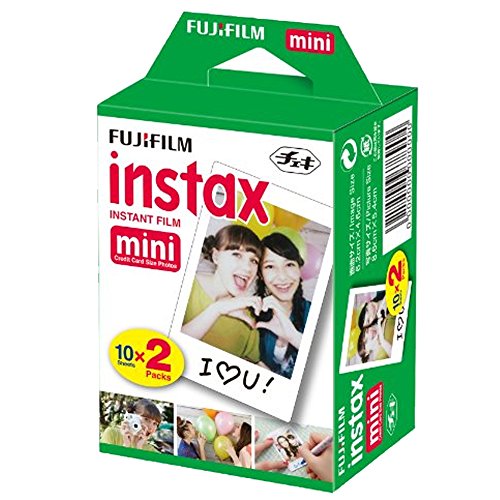 51s4W5fsZUL Fujifilm Instax Mini 11 Instant Camera + Fujifilm Instax Mini Twin Pack Instant Film (16437396) + Single Pack Rainbow Film + Case + Travel Stickers (Lilac Purple) - Image 4