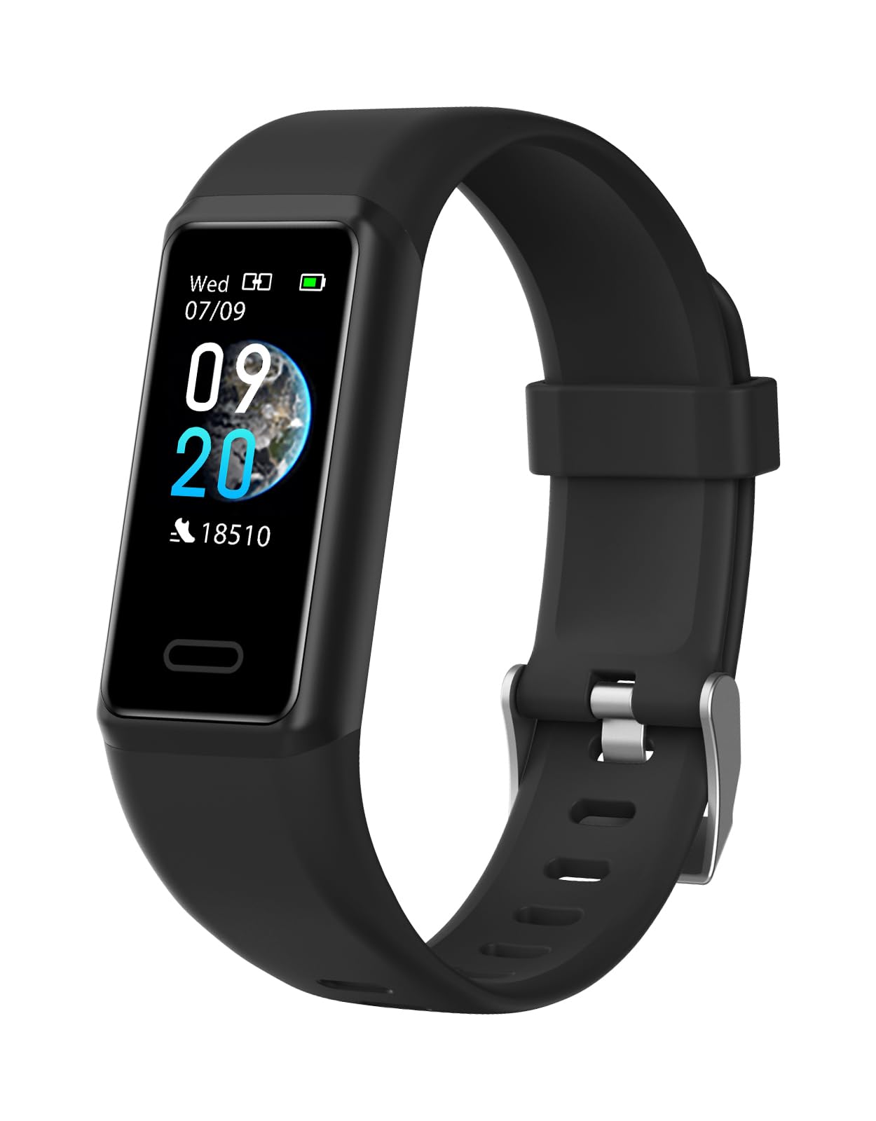 Cloudpoem Fitness Watch with Heart Rate,Sleep Monitor,Step Counter,Calorie Counter,IP68 Waterproof Fitness Tracker with Pedometer for Women Men,SMS/SNS/Call Notification for Android iOS Smartphones